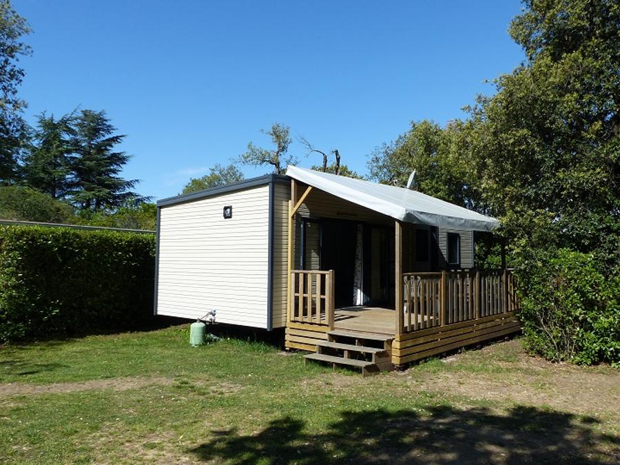 Mobilhome 6 personnes - Mobil-Home Premium 32m² 3 chambres - terrasse semi-couverte - TV - Clim 2/6 pers 0