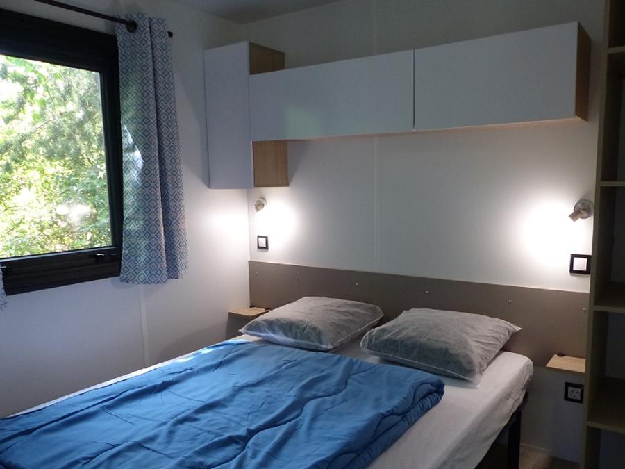 Mobilhome 5 personnes - Mobil-Home Premium -30m² -2 chambres - terrasse couverte - TV - Clim 2/5 pers 6