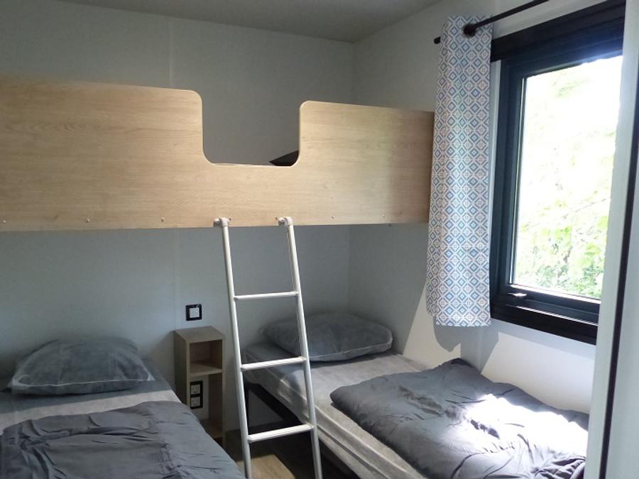Mobilhome 5 personnes - Mobil-Home Premium -30m² -2 chambres - terrasse couverte - TV - Clim 2/5 pers 7