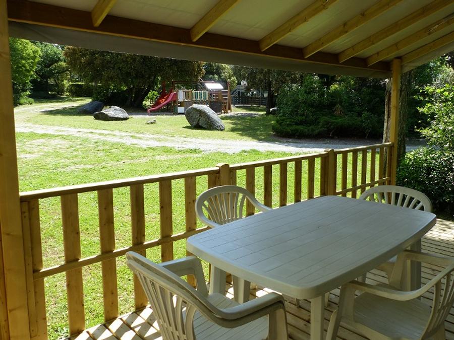 Mobilhome 5 personnes - Mobil-Home Premium -30m² -2 chambres - terrasse couverte - TV - Clim 2/5 pers 2