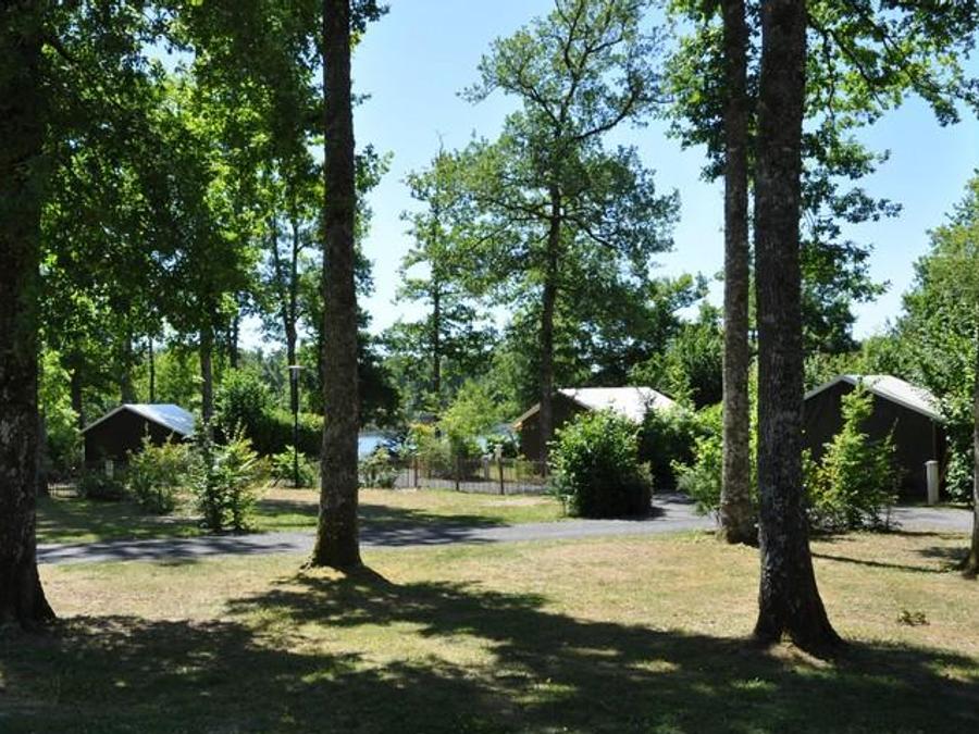 Tente en toile et en bois 5 personnes - LODGE, sans sanitaire 9