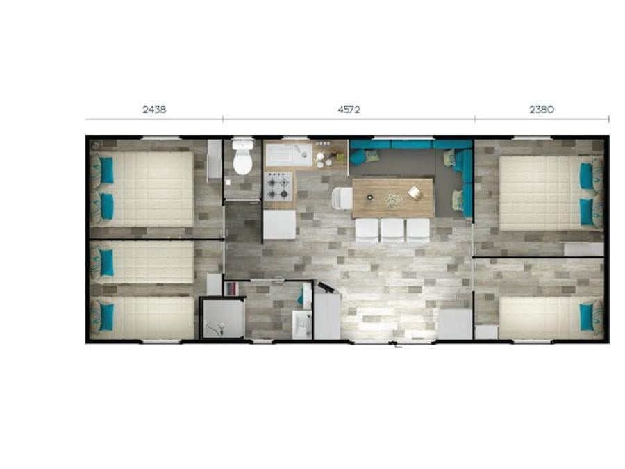 Mobilhome 9 personnes - EXCELLENCE 8