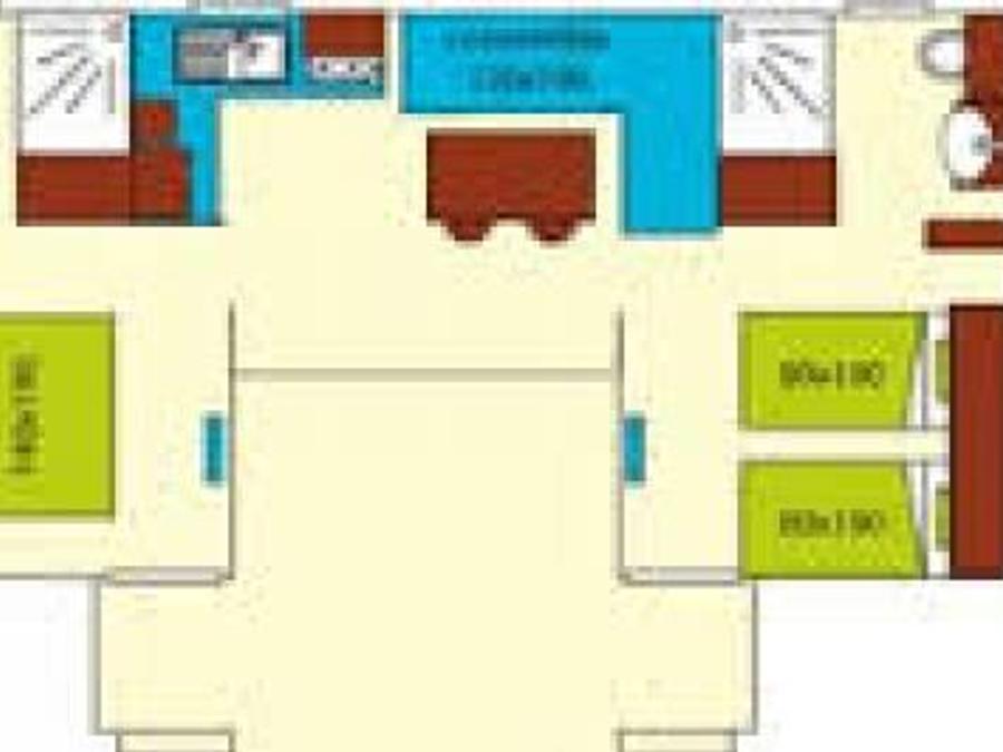 Mobilhome 5 personnes - Cottage face au jeux enfants 12