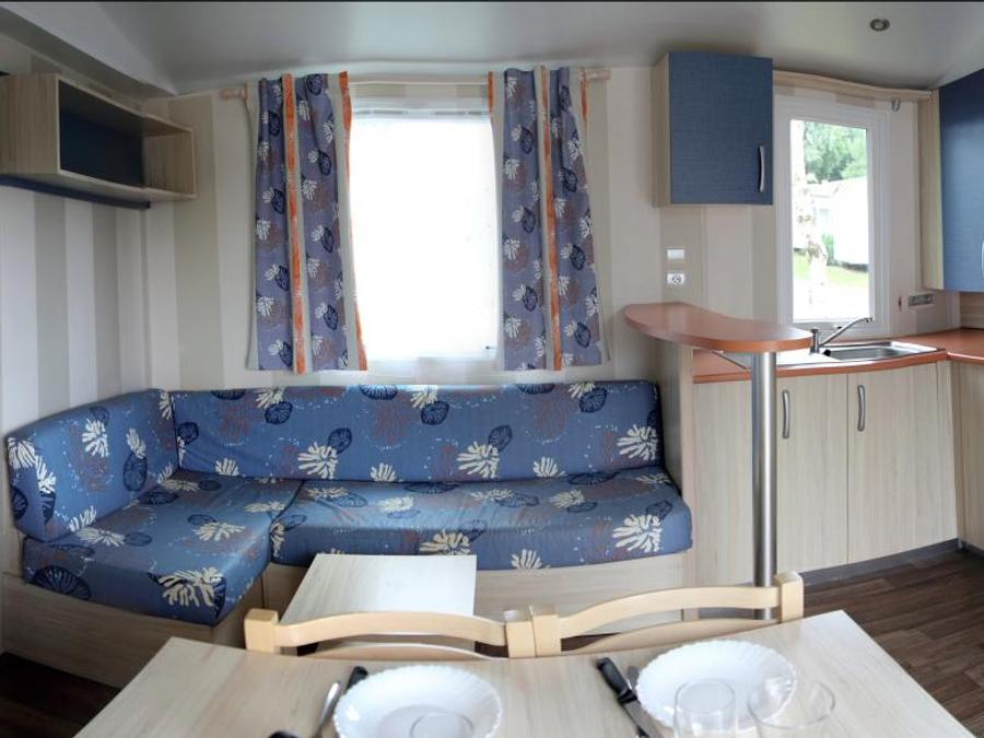 Mobilhome 7 personnes - Eco (3 chambres) arrivée Mercredi 6/7 pers. 1