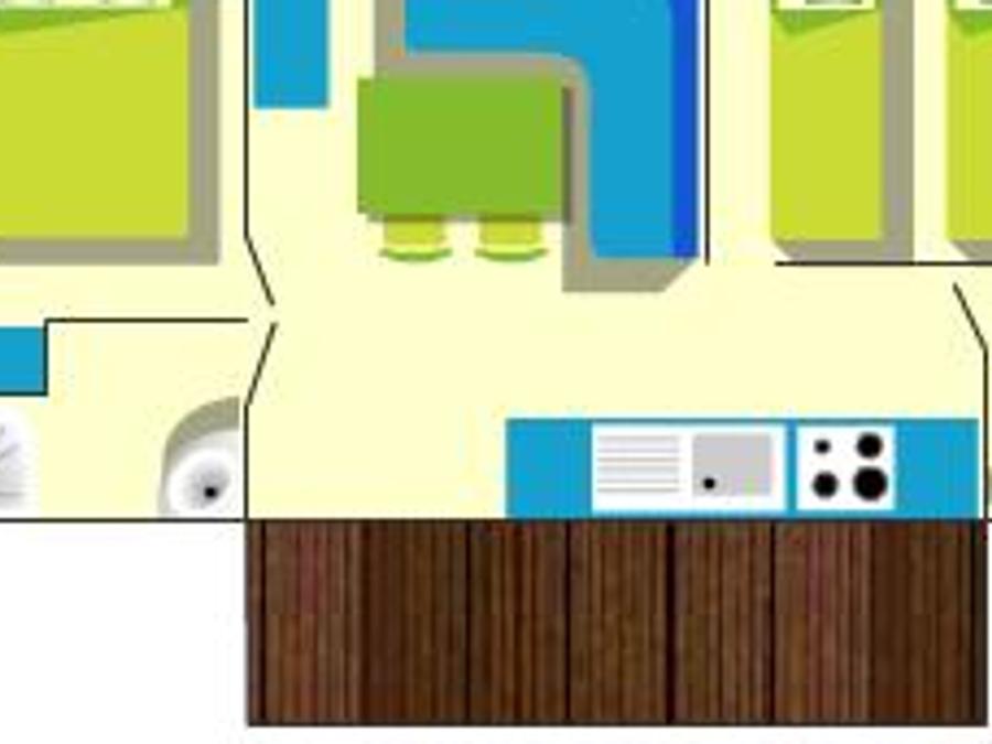 Mobilhome 5 personnes - Economique arrivée Mercredi 9