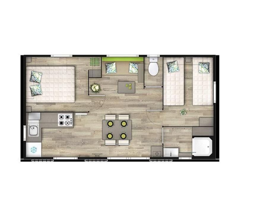 Mobilhome 5 personnes - Excellence arrivée Mercredi 7