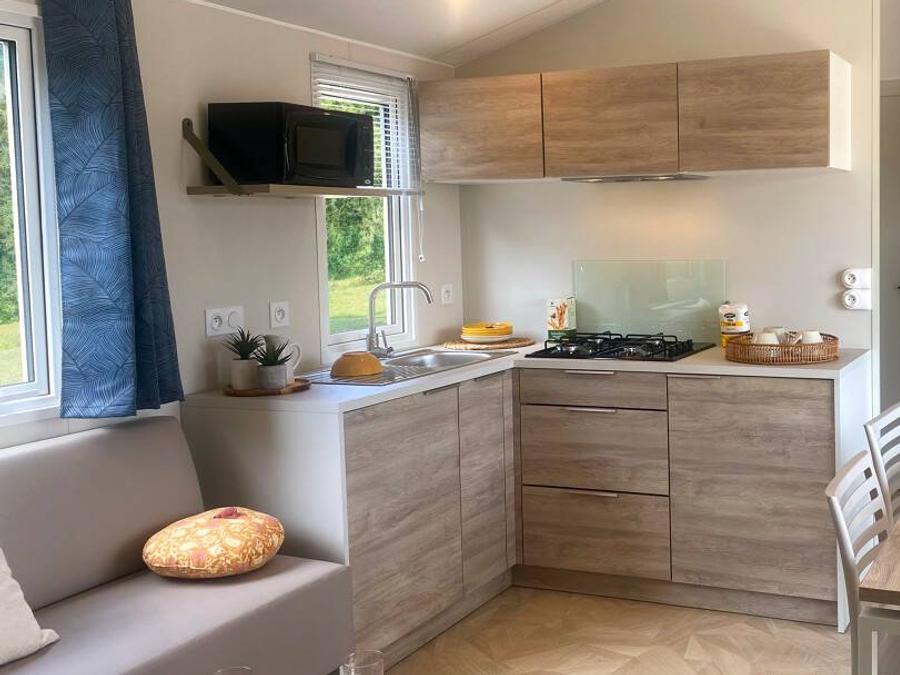 Mobilhome 9 personnes - Cottage face au terrain de foot 8/9 pers 5