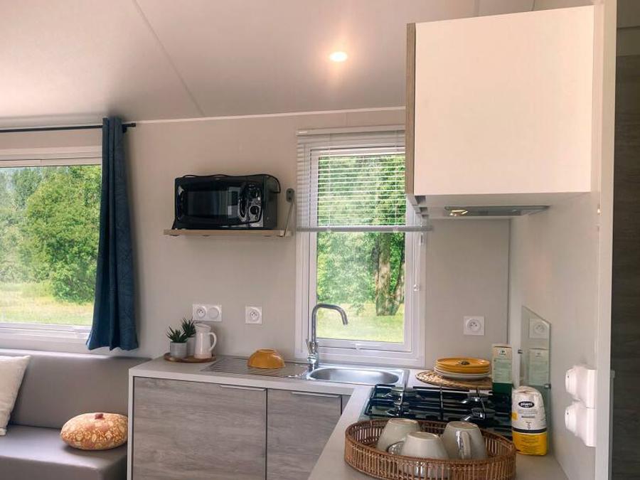 Mobilhome 9 personnes - Cottage face au terrain de foot 8/9 pers 4