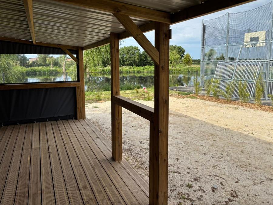 Mobilhome 9 personnes - Cottage face au terrain de foot 8/9 pers 10