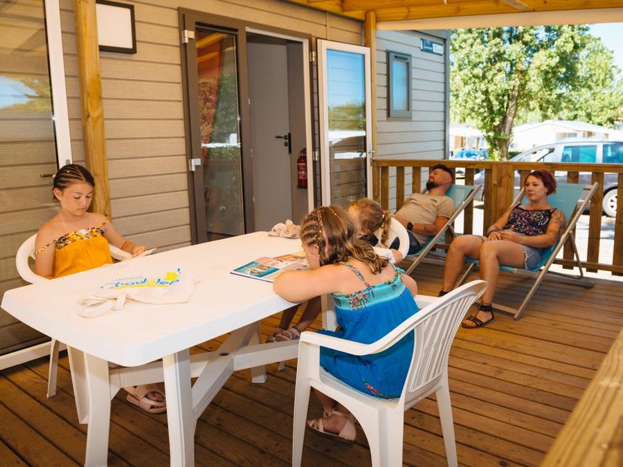 Mobilhome 6 personnes - C- Mobil-home Caraïbes - 2 chambres 0