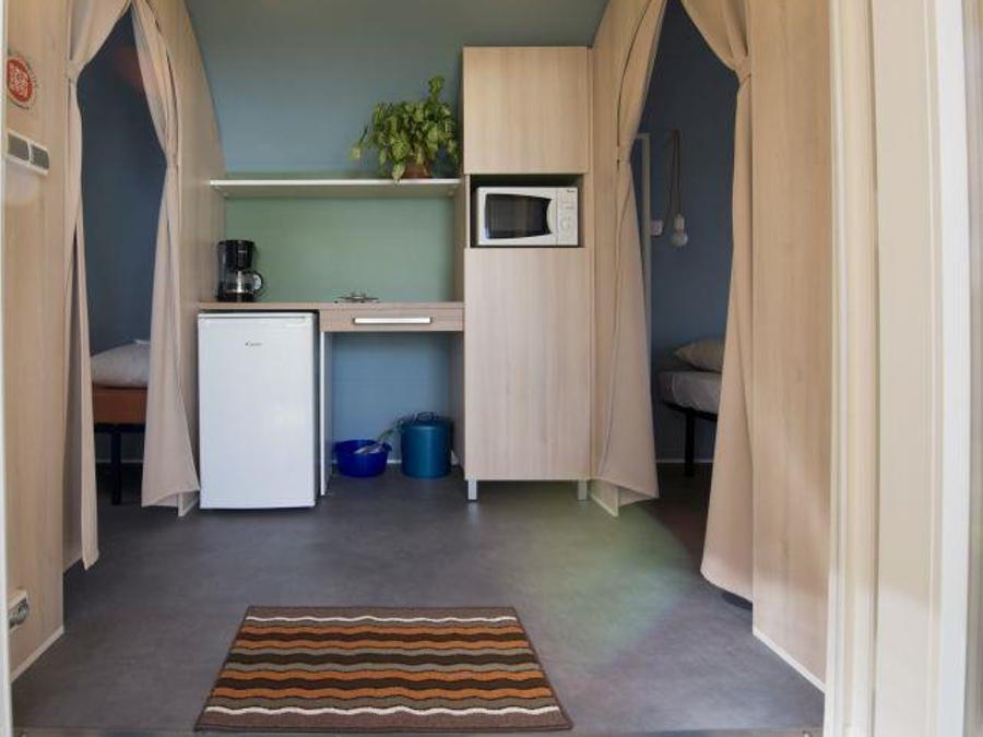 Mobilhome 4 personnes - C- Tente Lodge Coco 2 chambres 16m² 7