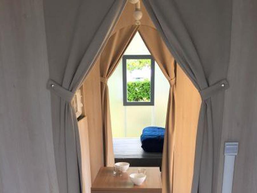 Mobilhome 4 personnes - C- Tente Lodge Coco 2 chambres 16m² 8