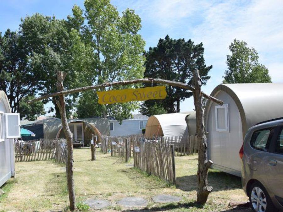 Mobilhome 4 personnes - C- Tente Lodge Coco 2 chambres 16m² 6