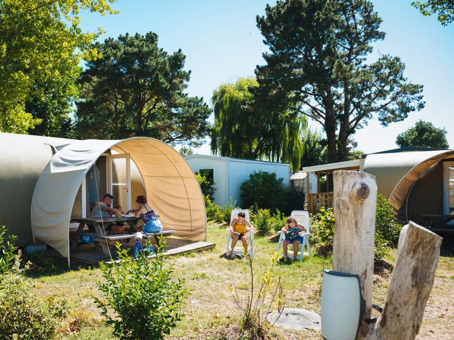 Mobilhome 4 personnes - C- Tente Lodge Coco 2 chambres 16m² 0