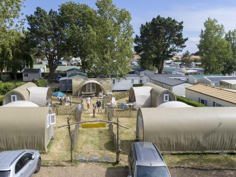 Mobilhome 4 personnes - C- Tente Lodge Coco 2 chambres 16m² 5