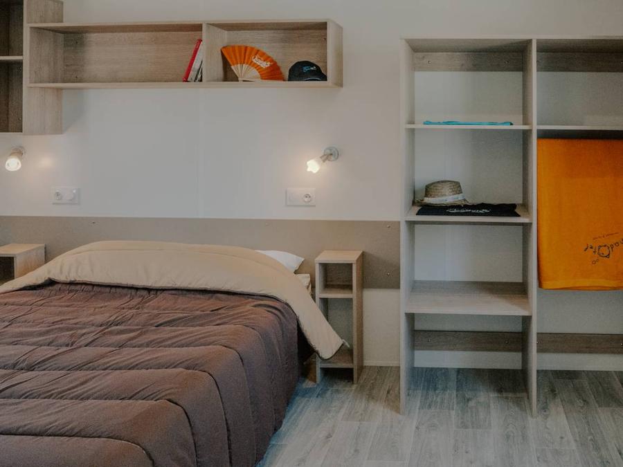 Mobilhome 4 personnes - HELIOS - PMR - 2 chambres 32m² avec terrasse couverte 2