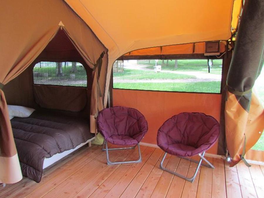 Bungalow toilé 5 personnes - Lodge Victoria 35m² 4/5 pers 4
