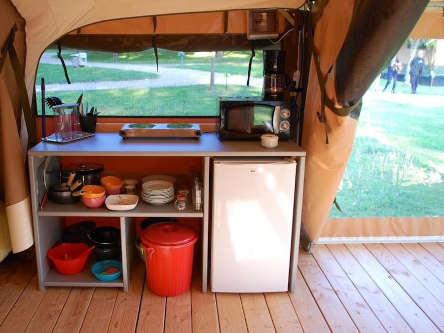 Bungalow toilé 5 personnes - Lodge Victoria 35m² 4/5 pers 3