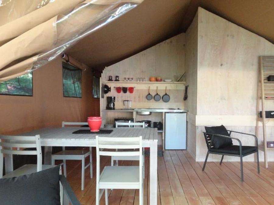 Bungalow toilé 5 personnes - Lodge Safari 45m² 5 pers 3