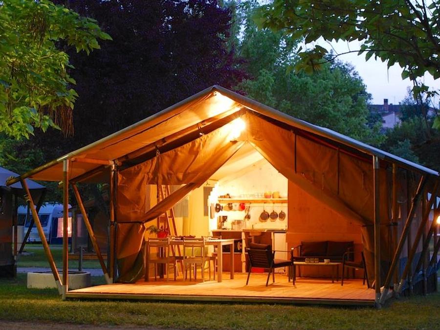 Bungalow toilé 5 personnes - Lodge Safari 45m² 5 pers 1
