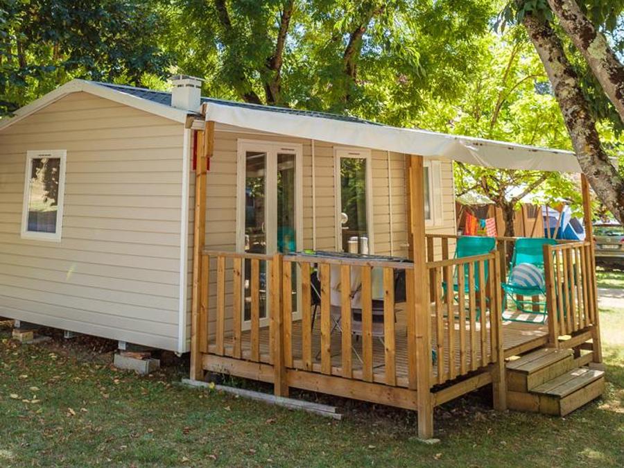 Mobilhome 4 personnes - Mobil home 26m2 + terrasse couverte. 4 pers 0