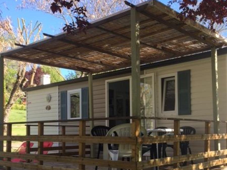 Mobilhome 6 personnes - Mobil home 27m² + terrasse (4 adultes max + 2 pers. - 18 ans) 4/6 pers 1