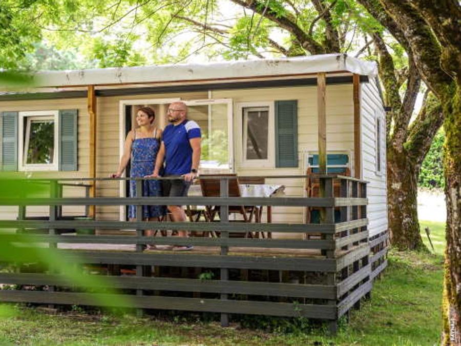 Mobilhome 6 personnes - Mobil home 27m² + terrasse (4 adultes max + 2 pers. - 18 ans) 4/6 pers 6