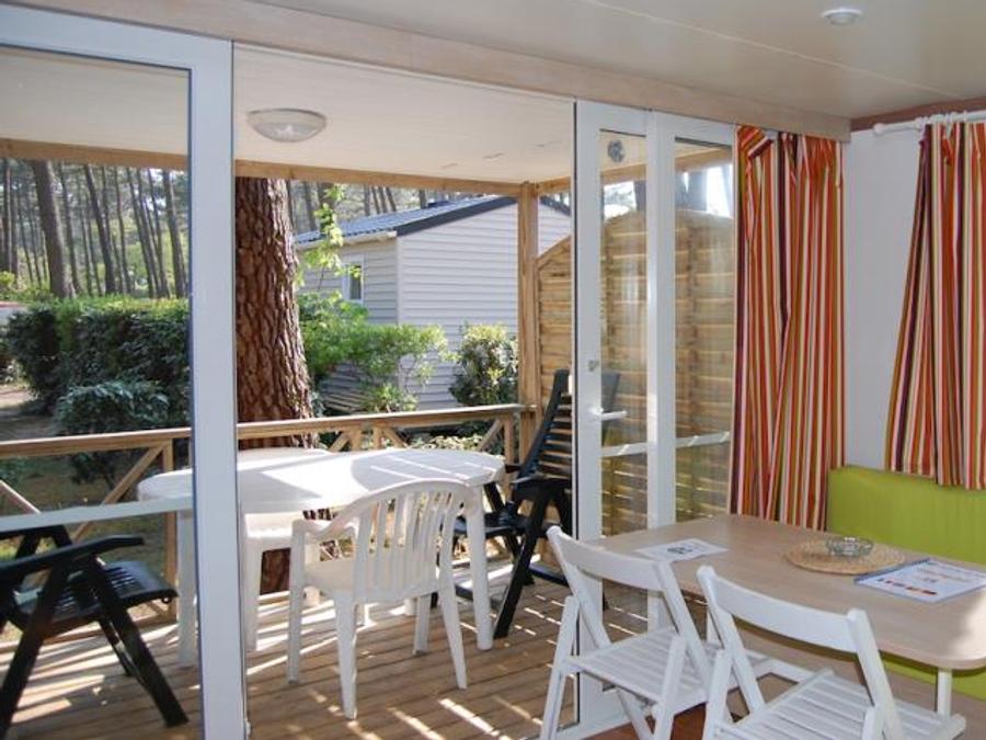 Mobilhome 6 personnes - Mobil home Lodgia option climatisation (4 adultes max + 2 pers. - 18 ans) 4/6 pers 4