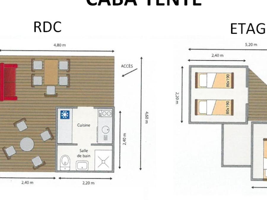 Bungalow 4 personnes - CABATENTE 4 pers 8
