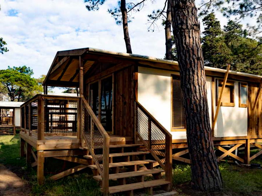Hébergement 4 personnes - Ecolodge Premium tout confort 4 pers 0