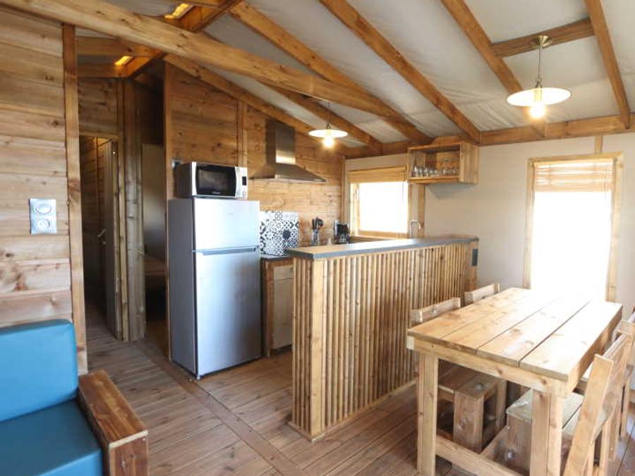 Hébergement 4 personnes - Ecolodge Premium tout confort 4 pers 3