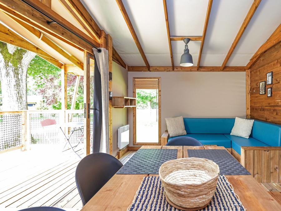 Hébergement 4 personnes - Ecolodge Premium tout confort 4 pers 9