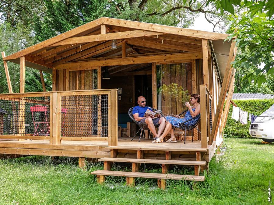 Hébergement 4 personnes - Ecolodge Premium tout confort 4 pers 6