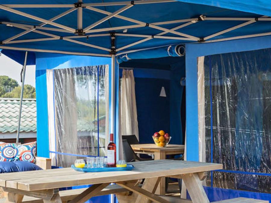 Tente en toile et en bois 5 personnes - Super Lodge Tent Cala Gogo (sans sanitaires) Par Lietsyle Holidays 6