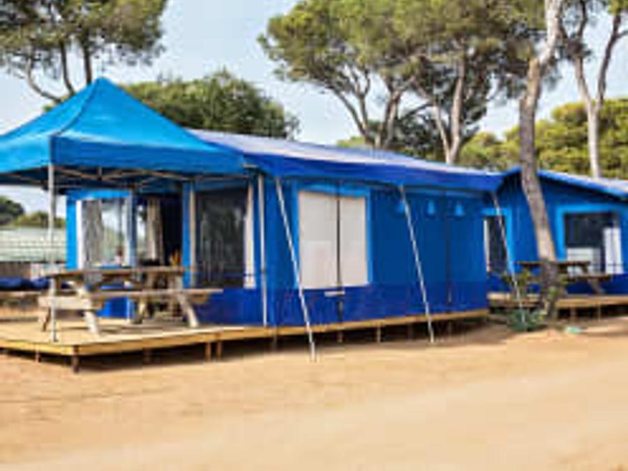 Tente en toile et en bois 5 personnes - Super Lodge Tent Cala Gogo (sans sanitaires) Par Lietsyle Holidays 0