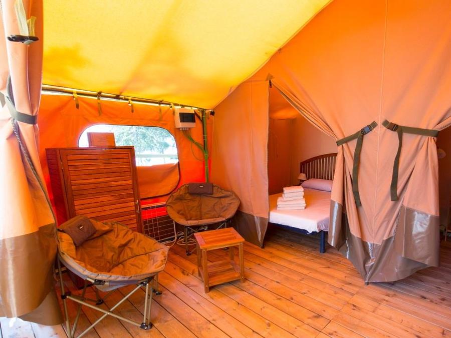 Tente en toile et en bois 5 personnes - VICTORIA 5