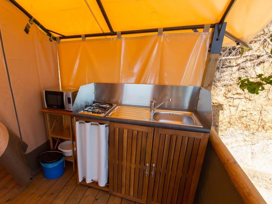 Tente en toile et en bois 5 personnes - VICTORIA 6