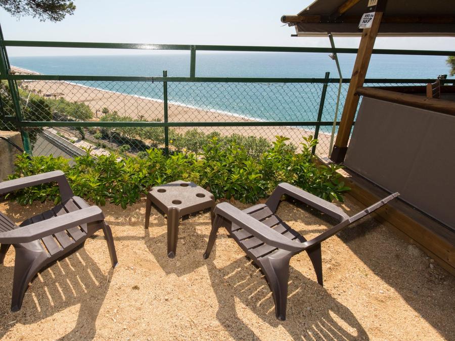 Tente en toile et en bois 5 personnes - KENYA 1