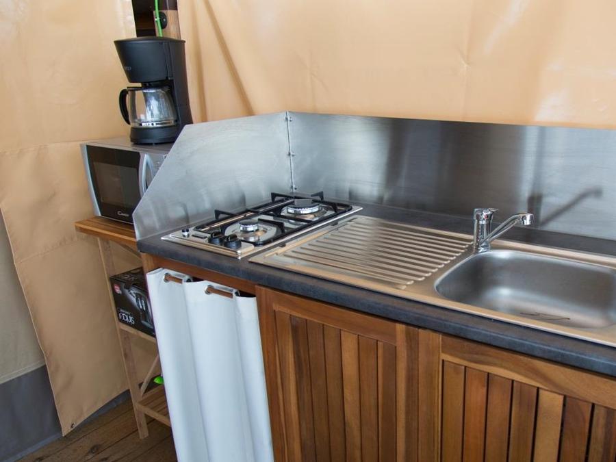 Tente en toile et en bois 5 personnes - KENYA 4
