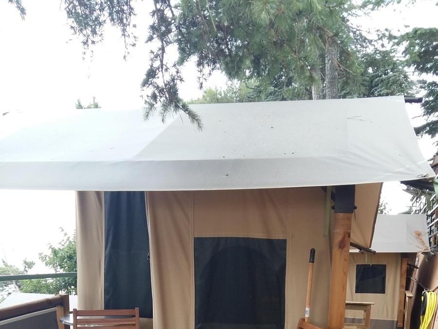 Tente en toile et en bois 2 personnes - BALEARES 1