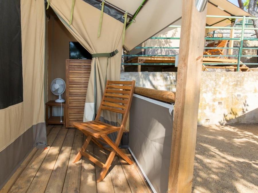 Tente en toile et en bois 2 personnes - BALEARES 2