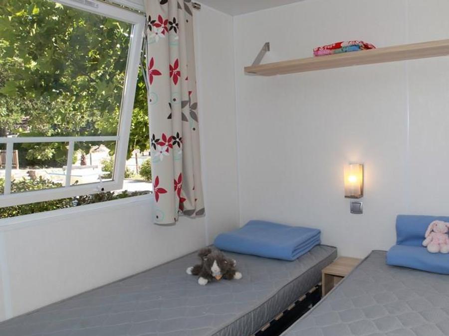 Mobilhome 6 personnes - Mobilhome BLIMOUSES - 3 chambres climatisées 6 pers 6