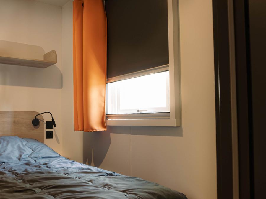 Mobilhome 2 personnes - Mobilhome CAHUTE - 1 chambre télévision climatisé - Modèle 2024 1/3 pers 2