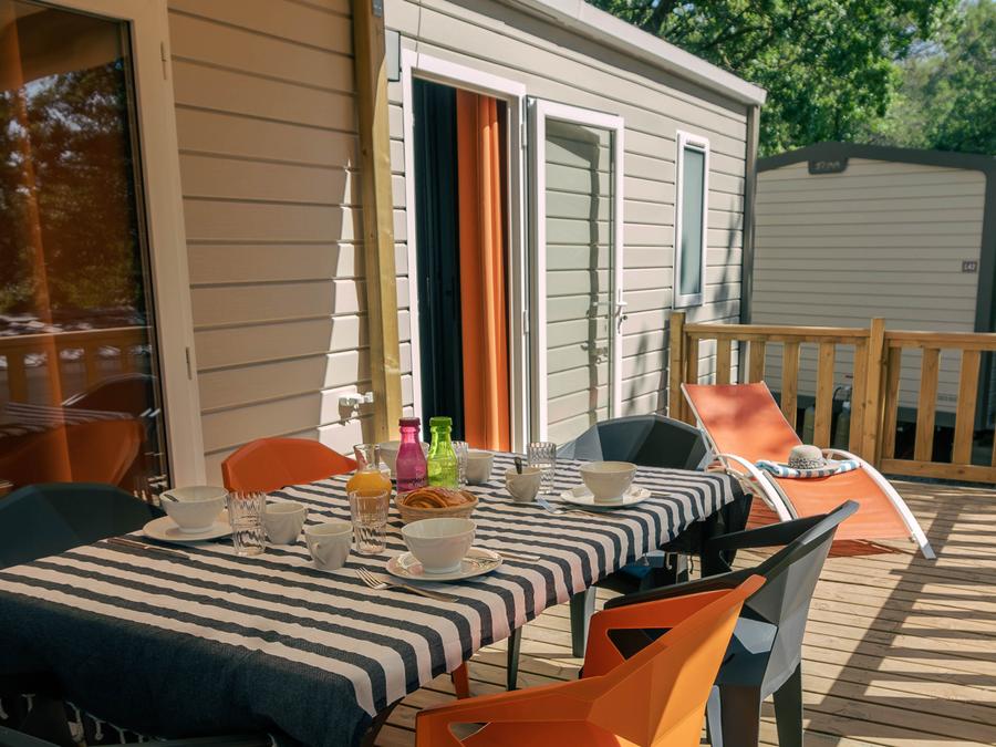 Mobilhome 4 personnes - Mobilhome VILLA - 2 chambres - Télévision - climatisé - Modèle 2024 4 pers 2