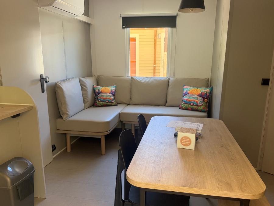 Mobilhome 6 personnes - Mobilhome Premium Prestige 2026 - 3 chambres + Clim + Lave-vaisselle + TV 6 pers 8