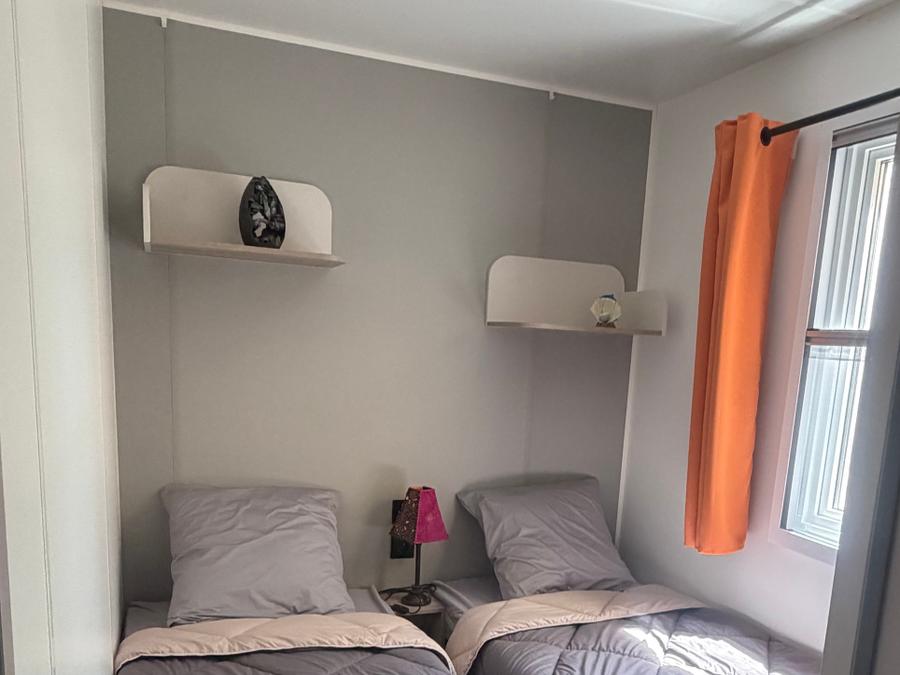Mobilhome 6 personnes - Mobilhome Premium Prestige 2026 - 3 chambres + Clim + Lave-vaisselle + TV 6 pers 12