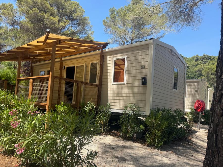 Mobilhome 6 personnes - Mobilhome Premium Prestige 2026 - 3 chambres + Clim + Lave-vaisselle + TV 6 pers 7