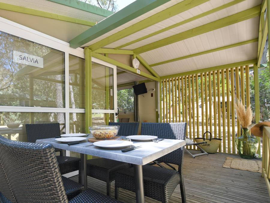 Chalet 4 personnes - Chalet Muvrella Twin 25m² 2