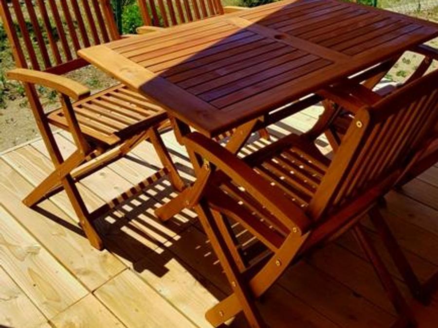 Tente en toile et en bois 4 personnes - Glamping Lodge 1/4 pers 4