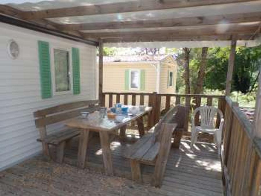 Mobilhome 6 personnes - CHENES + TV 1